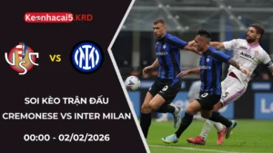 Soi Kèo Trận Bóng Cremonese vs Inter Milan| 00:00 - 02/02/2026